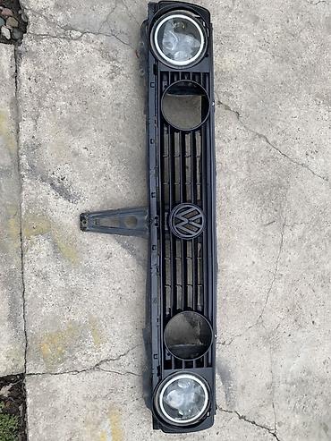 Решетки радиатора: Решетка радиатора Volkswagen 1987 г., Б/у, Оригинал — 6