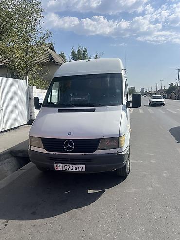 фури: Mercedes-Benz Sprinter (длинная база, высокий крыша), белый фургон — 1