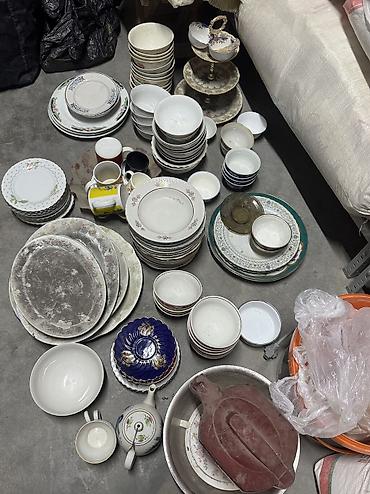 Другие товары для дома: Продаю посуду тарелки по 50-100 сом Кесе 100 белые 150 оранжевые — 5