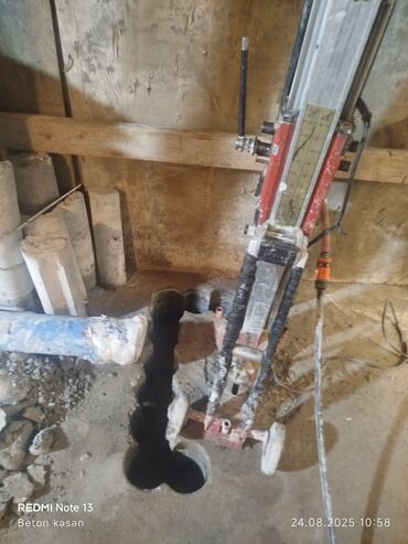 Qapı ustası xidmətləri: Beton kəsmə beton deşmə xidməti Karot - HILTI DD 200 / 350 ilə 25 °