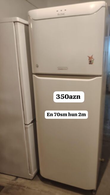 Mətbəx mebeli: İşlənmiş 2 qapılı Hotpoint Ariston Soyuducu Satılır, rəng - Ağ