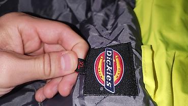 qiş: Məhsul: Dickies yüksək görünməli iş gödəkçəsi - Rəng: flüoresan sarı — 2