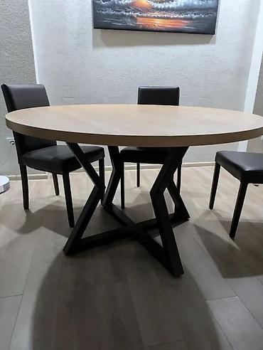 Stilski trpezarijski stolovi: TRPEZARIJSKI STO MODEL H13 | Kontakt telefon 06******** Viber — 8