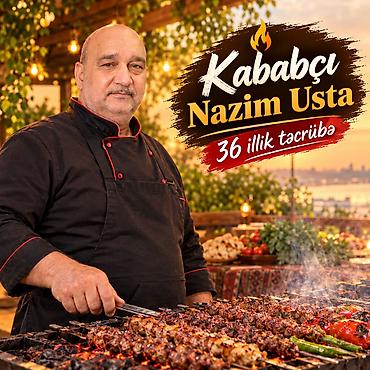 🔥 KABABÇI NAZİM USTA — 36 İLLİK TƏCRÜBƏ! 🔥 🍢 Kababın əsl dadı, indi