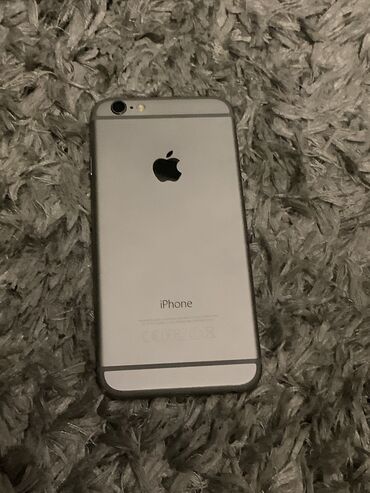 iphone telefonlari: IPhone 6, 16 GB, Space Gray, Barmaq izi