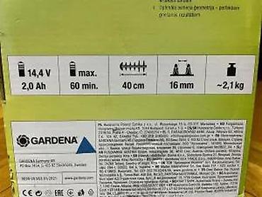 Kosilice i trimeri: Akumulatorske makaze za ž živu ogradu Gardena (Li-Ion) - Bežični rad — 24