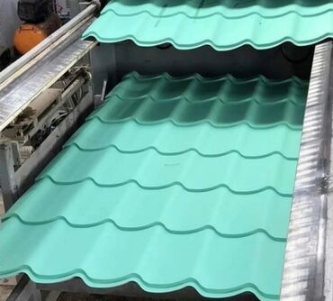 ikinci əl dam örtüyü: Metal dam örtükləri, rəng - Yaşıl