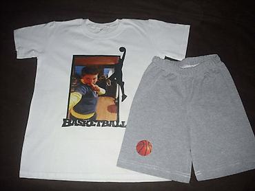 Kompleti: Deciji sorc i majca a moze da bude i kratka pidzama Vel 2-12 Cena 2200 — 5