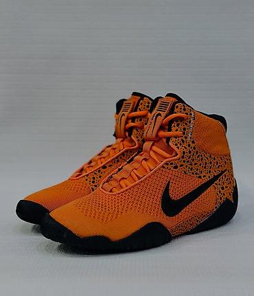 Krasofkalar və idman ayaqqabıları: Məhsul: Nike yüksək modellı idman ayaqqabısı - Rəng: Narıncı üst — 1