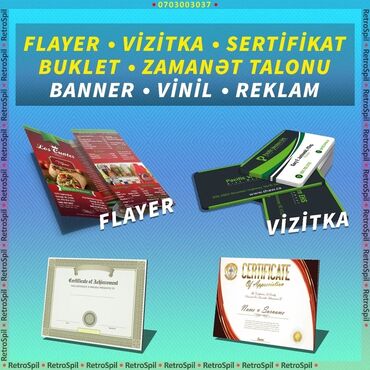 Çəngəllər: Reklam Baner Capı ve Dizayn işləri. Qiymət Olcüdən və Saydan Aslıdır
