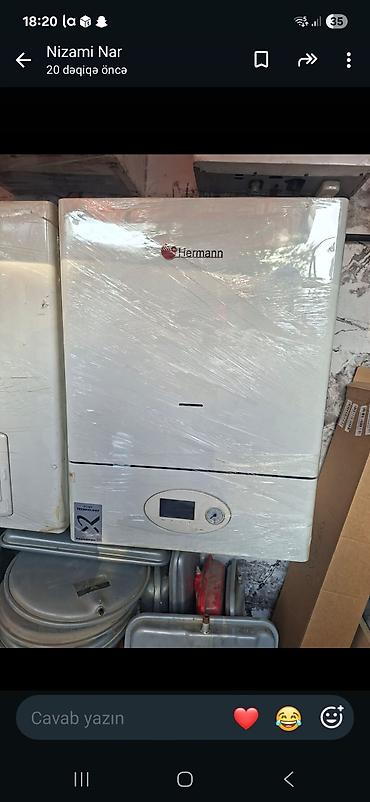 İşlənmiş Kombi Herman 40 kVt, Zəmanətli, Kredit yoxdur