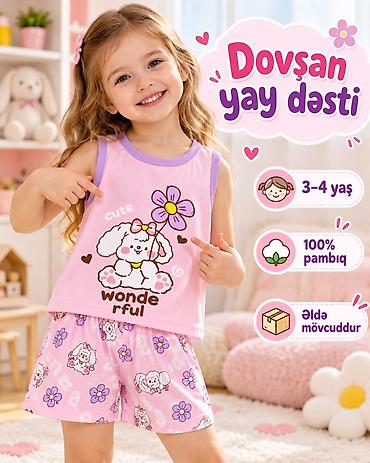 ucuz forma: Uşaq dəsti, Qız üçün, 3 - 4 yaş — 3