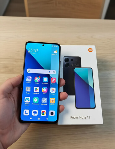 Redmi: Redmi Note 13, 256 GB, rəng - Qara, Sensor — 1