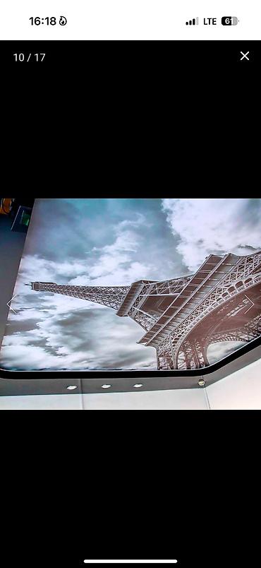 Натяжной потолок: Натяжной потолок Глянцевое, 3D потолки, Матовое Бесплатная консультация, Бесплатный замер, Гарантия — 3