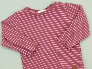 spódniczka różowa w kratkę: Sweatshirt, 1.5-2 years, 86-92 cm, condition - Good