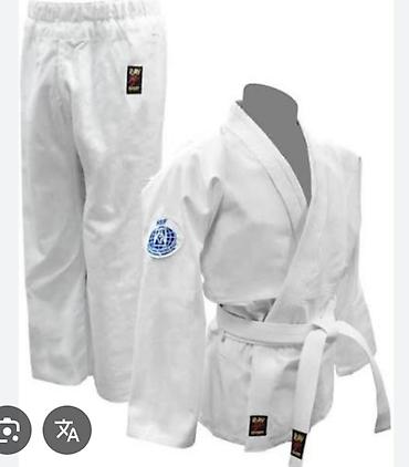 Kişi geyimləri: Məhsul: Karate forması və qoruyucu dəst - Brend: Adidas - Ölçü: 2/150 — 1