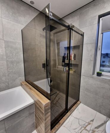 урна перельница: Современная душевая перегородка под заказ 🛁 💎 Закалённое безопасное