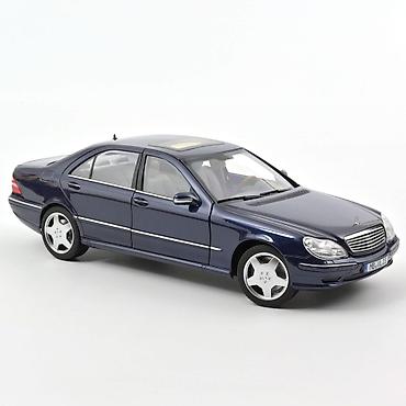 mikrofoni za pevanje: Mercedes-Benz S55 AMG (W220) 2000 – Blue Metallic – Norev 🚗💙 Norev — 1