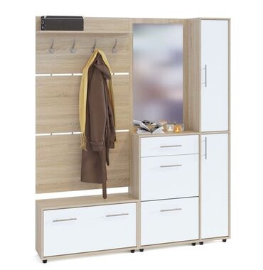 Sifarişlə dolablar: Düz dolab, Yataq otağı üçün, Paltar üçün, Açılan, Korpuslu, 2 qapılı — 6