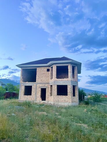 проекты двухэтажных домов в кыргызстане: 145 м², 5 комнат, Без мебели