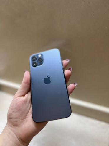 iphone 12 azn: IPhone 12 Pro, 128 GB, Pacific Blue, Face ID