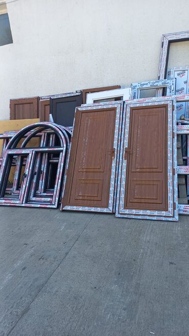 Plastik qapılar: Tualet üçün İşlənmiş Plastik qapı 80x205 sm Zamok ilə, Zəmanətsiz, Ödənişli quraşdırma, Rayonlara çatdırılma, Ödənişli çatdırılma — 3