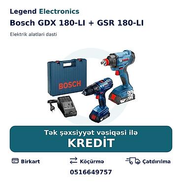 bosch: Elan başlığı: Elektrik alətlər dəsti Bosch GDX 180-LI + GSR 180-LI — 1
