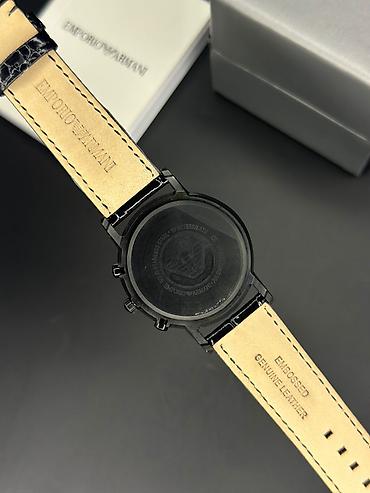 klasik: Yeni, Qol saatı, Emporio Armani, rəng - Qara — 4