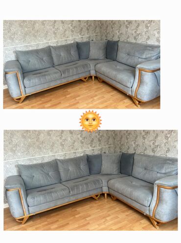 Uşaq və gənc otağı üçün dəstlər: Künc divan, İşlənmiş