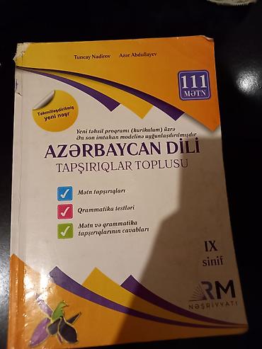 9 sinif az dili pdf: Azərbaycan dili 9-cu sinif, 2024 il — 1