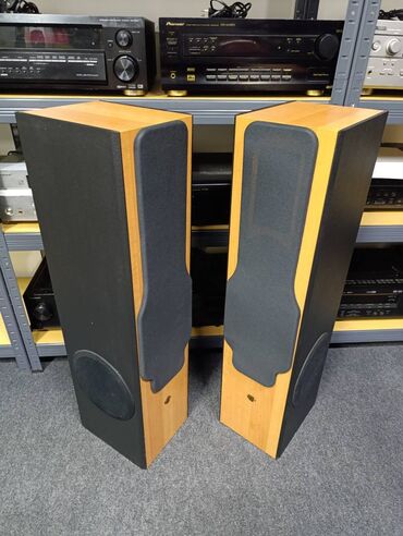 Zvučnici i stereo sistemi: Cat LEB 404 bukva sa crnim mrezicama i bocnim stranama trosistemci — 6