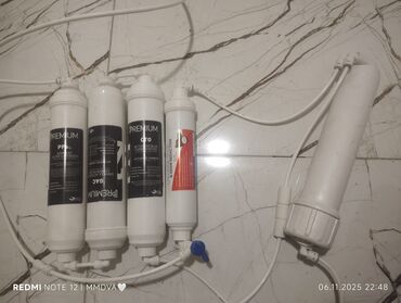 Кулеры и диспенсеры для воды: Mətbəx su filtrləri dəsti – Premium markalı modul tipli sistem