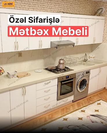 Ev və bağ: Özəl sifarişlə mətbəx mebeli – La Mini (Laconic & Minimalism) - — 1