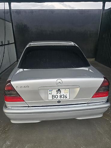 mersedes hissələri: Mercedes-Benz C-Sinif (W202) sedan - Kuzov: 4 qapılı sedan, gümüşü — 8