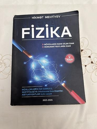 Hikmət Mehtiyev – “Fizika” (V nəşr, 2025–2026) - Mövzuların sadə