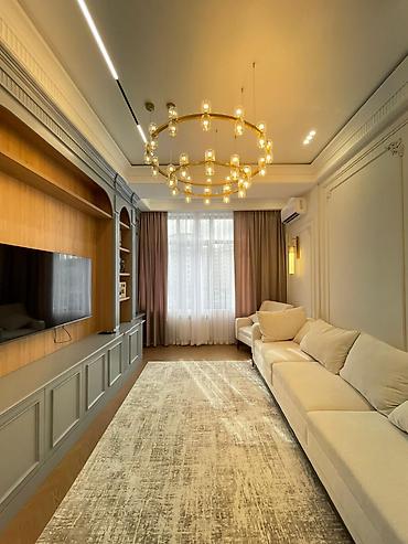 елисейское поле: 3 комнаты, 75 м², Асанбай мкр Элитка, 6 этаж, Дизайнерский ремонт — 7