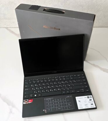 бу ноутбук на запчасти: Ультрабук, Asus, 8 ГБ ОЗУ, AMD Ryzen 5, 14.3 ", Б/у, Для несложных задач, память SSD