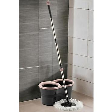 švabra: Spin mop dəsti – iki bölməli vedrə və teleskopik sap Xüsusiyyətlər: - — 2