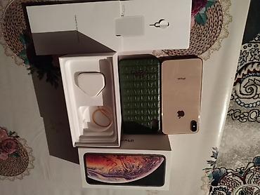 ikinci el iphone 7 plus: IPhone Xs, 256 GB, Qızılı, Face ID — 1