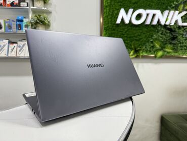 монитор 34: Ноутбук, Huawei, 8 ГБ ОЗУ, Intel Core i5, 15.6 ", Б/у, Для работы, учебы, память NVMe SSD