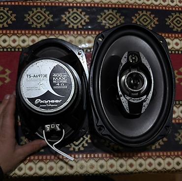 Dinamiklər və sabvuferlər: Avtomobil audio dəsti - Dinamiklər: Pioneer 6x9 oval koaksial arxa — 5