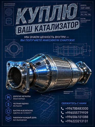 титан дики: Катализатор сатып алабыз, эн кымбат баада катализатор, Куплю Скупка — 1