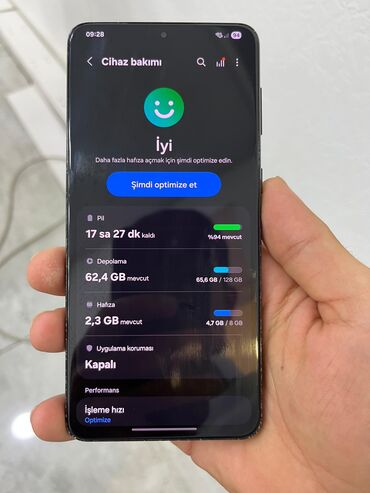 Samsung: Samsung Galaxy S21 Plus 5G, 128 GB, rəng - Qara, Barmaq izi