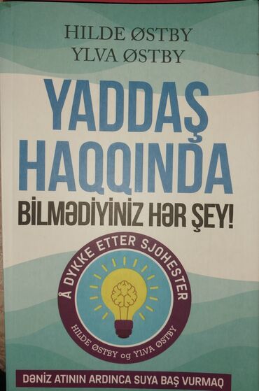 baikal cayi haqqinda: Kitab: "Yaddaş haqqında bilmədiyiniz hər şey!" Kitab təzə