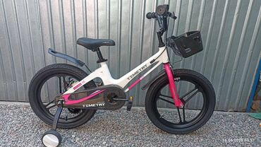 Другие товары для детей: Детские велосипеды новые TIMETRY на 18 колеса,алюминиевый, SKILLMAX
