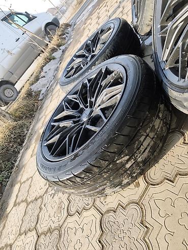 Диски: Литые Диски R 18 Комплект, отверстий - 5, Б/у — 9