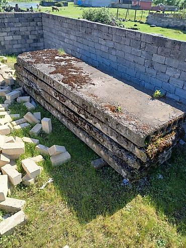 метал: Beton döşəmə panelləri - Material: ağırbeton, çoxbucaqlı boşluqlu — 1