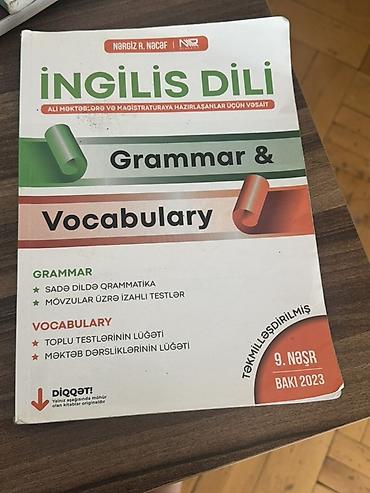 Məhsul: “İngilis Dili – Grammar & Vocabulary” tədris vəsaiti