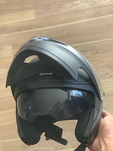 Moto geyim: CROWN Racing modul tipli motosiklet dəbilqəsi - Korpus: davamlı ABS — 4