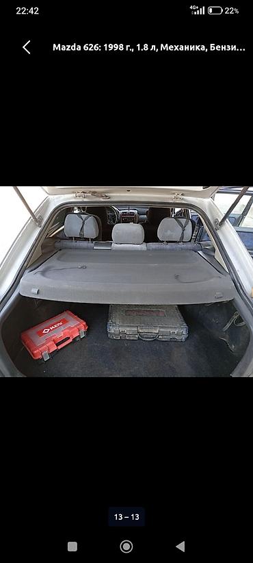 спарк сатуу: Mazda 626: 1998 г., 1.8 л, Кол менен иштөөчү, Бензин, Седан — 10